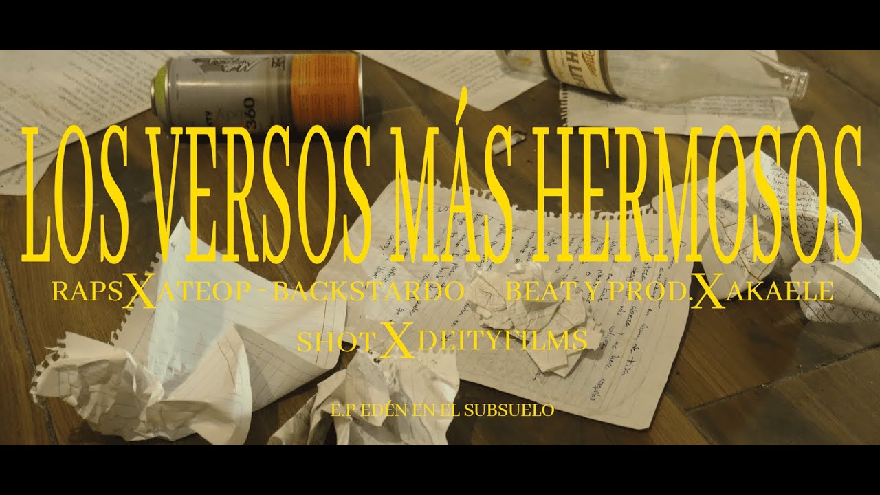 ateop x @backstardo146- los versos mas hermosos (Video Oficial)