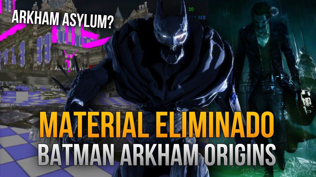 TODO el MATERIAL ELIMINADO de BATMAN ARKHAM ORIGINS | Pre-Alpha 2012
