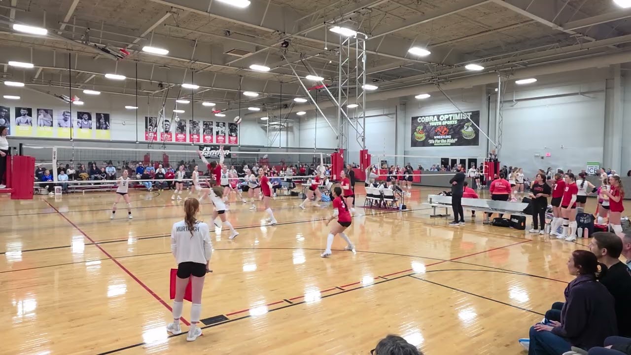 Northern Lights 14-Red VS Club Legacy 2nd game, 2nd set