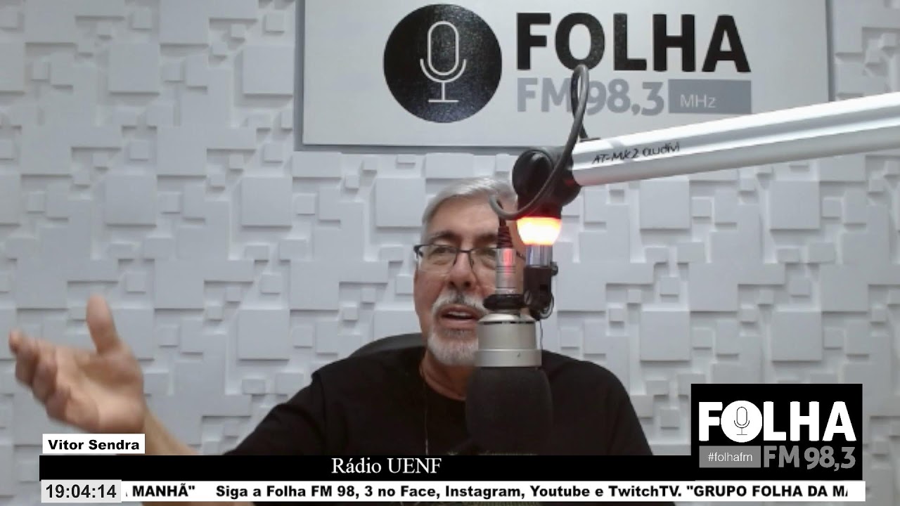 PROGRAMA PAPO DE SEXTA - Vitor Sendra - Rádio UENF