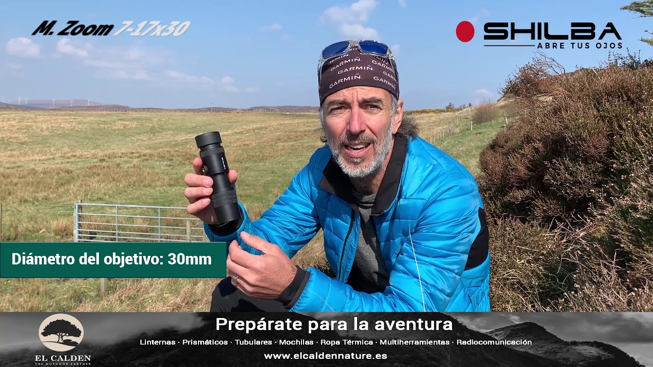 Carlos Ultrarun con el nuevo Monocular M. Zoom de Shilba - Promo