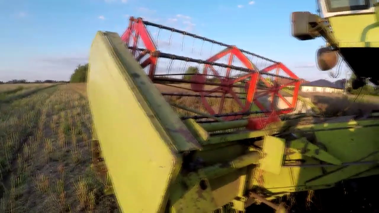 Żniwa rzepakowe 2020. Claas mercator 60, John deere 6095MC. #Vlog