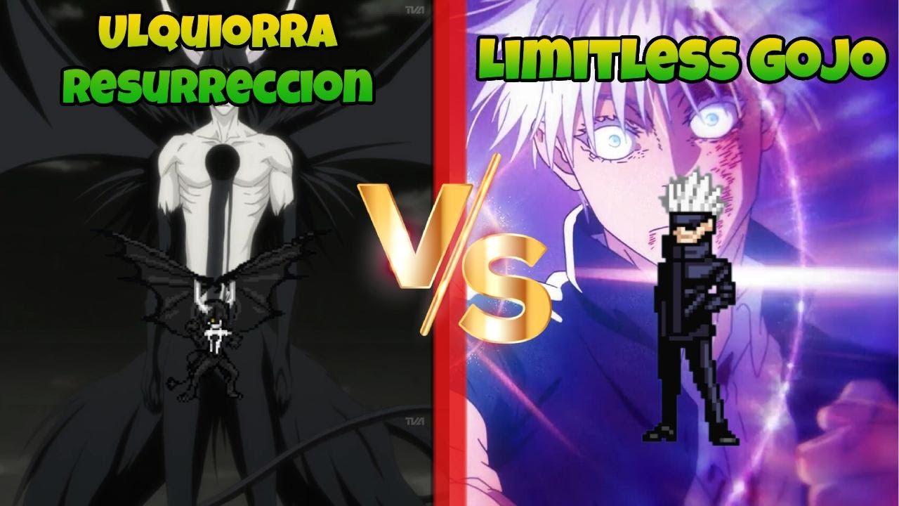 Jump Force MUGEN Ulquiorra Resurreccion vs Limitless Gojo