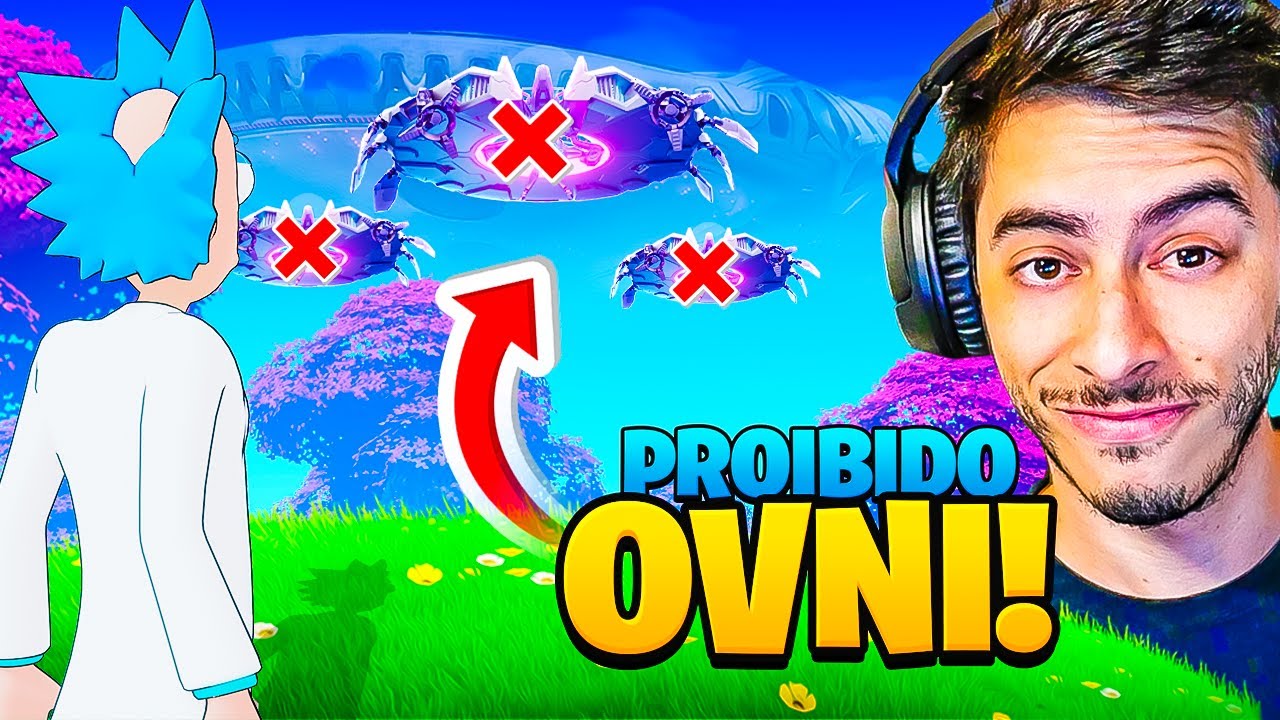 NÃO USEI NAVE NENHUMA! - Fortnite