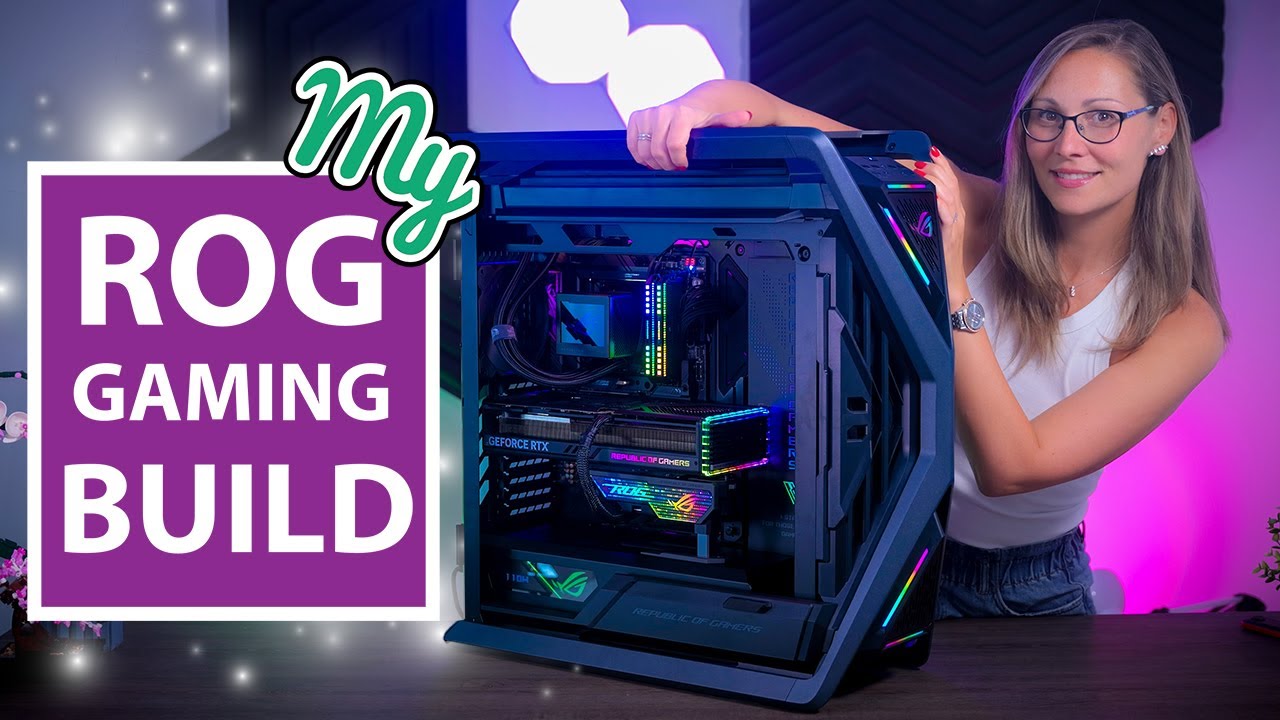 I'm BACK! ft. a High-End All ROG Build 🌈🔥