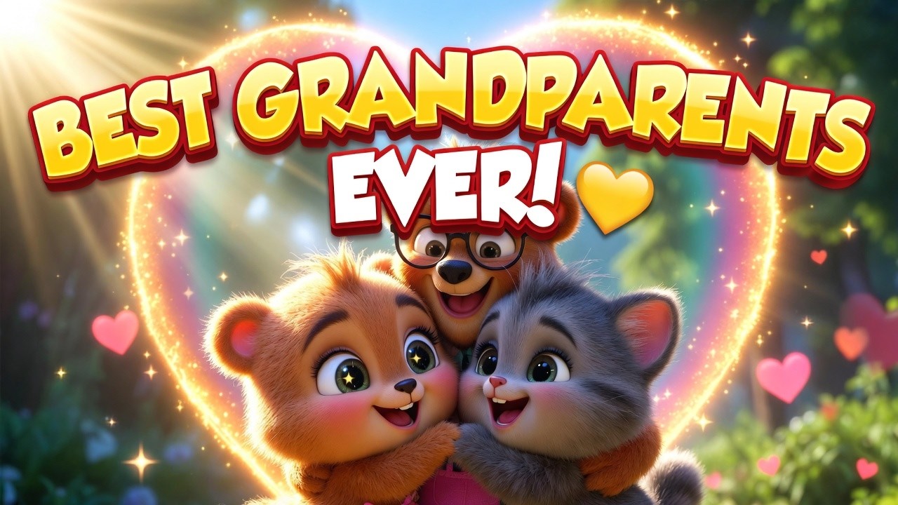 BIBO AND MIMI Learn A new lesson | Why Grandparents Are So Special 🐻🐱 | Beautiful Story for Kids|