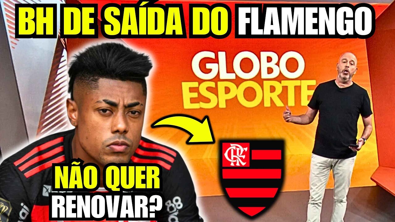 Vai sair ou renovar? Situação de Bruno Henrique no Flamengo esquenta nos bastidores!