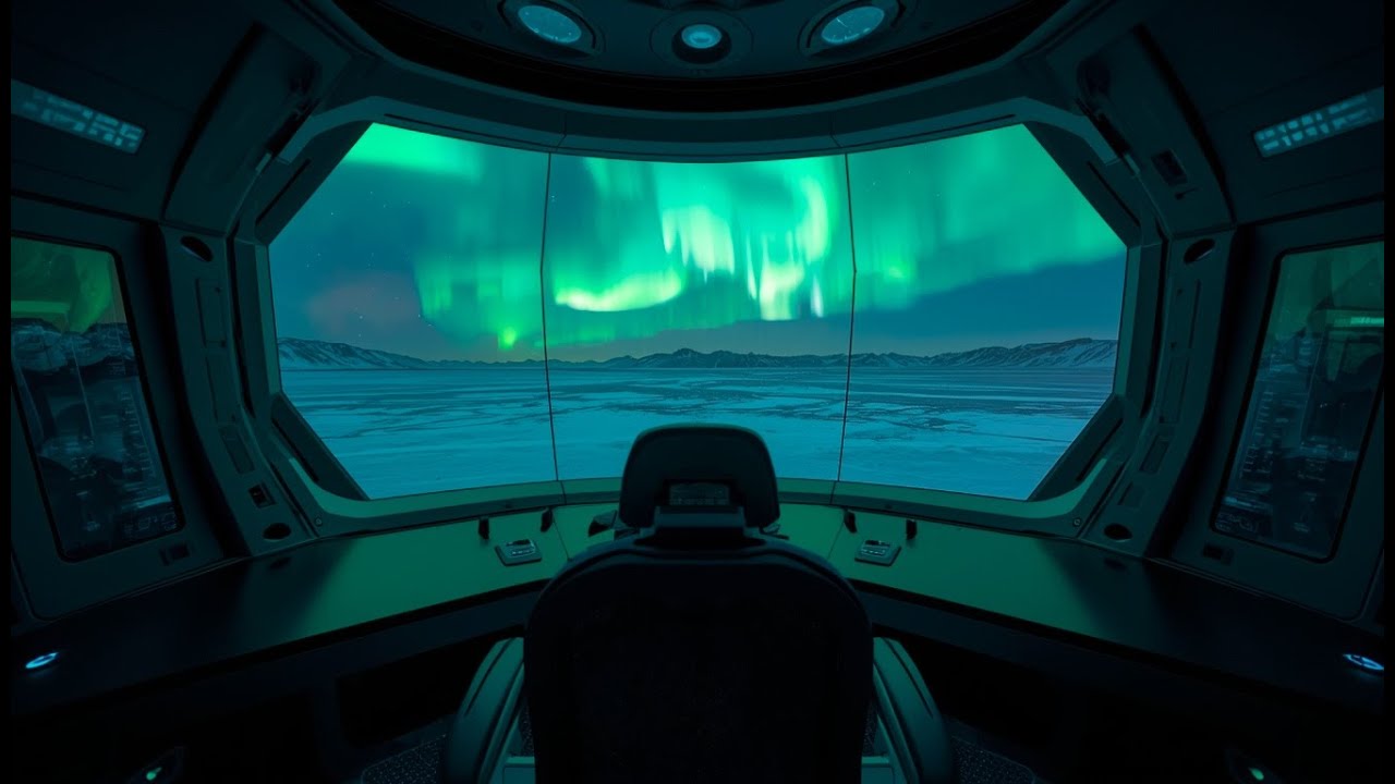 Ambient Music for an Icy Arctic Research Base | Cold, Quiet Soundscape