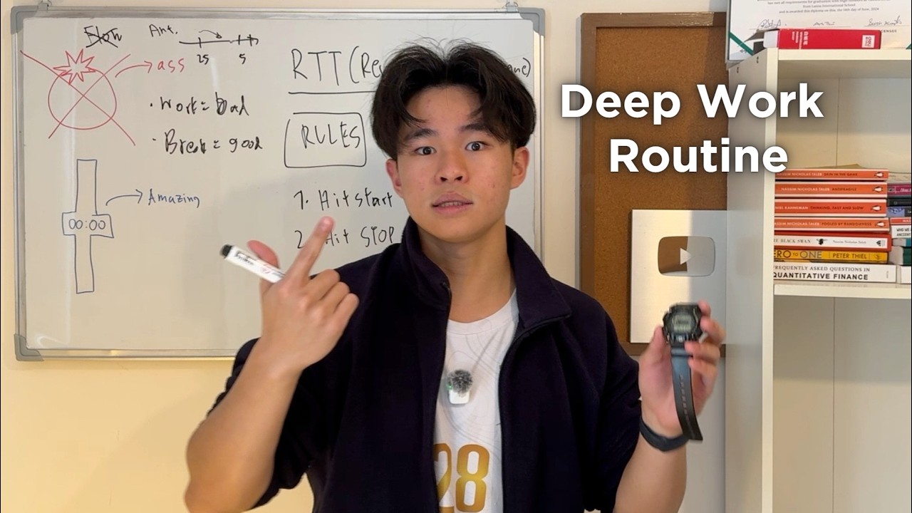The Exact Deep Work Routine That Got Me A 3.9 GPA at HKU