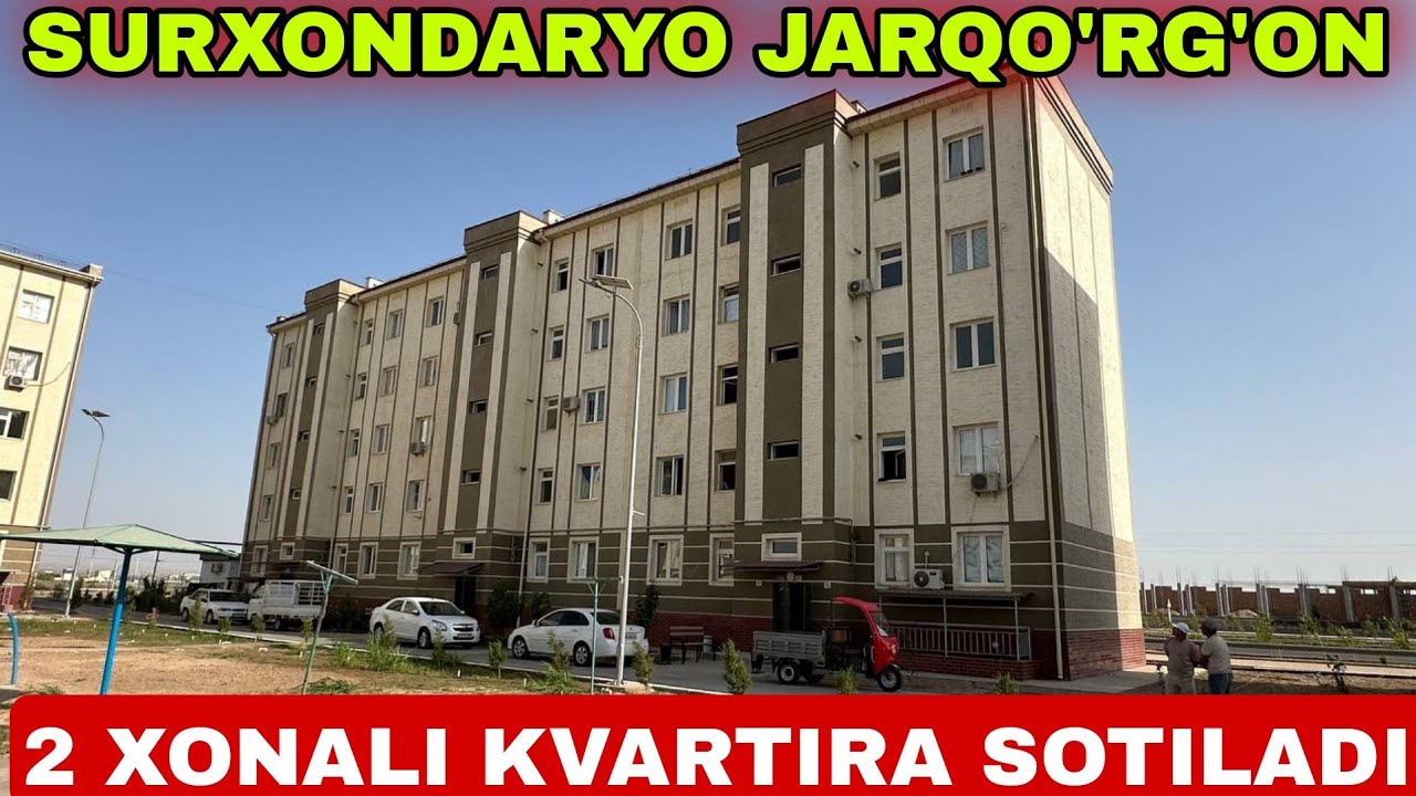 SURXONDARYO JARQO'RG'ONDA 2 XONALI KVARTIRA SOTILADI