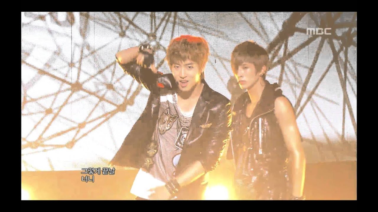 100% - Bad Boy, 백퍼센트 - 나쁜 놈, Music Core 20121013