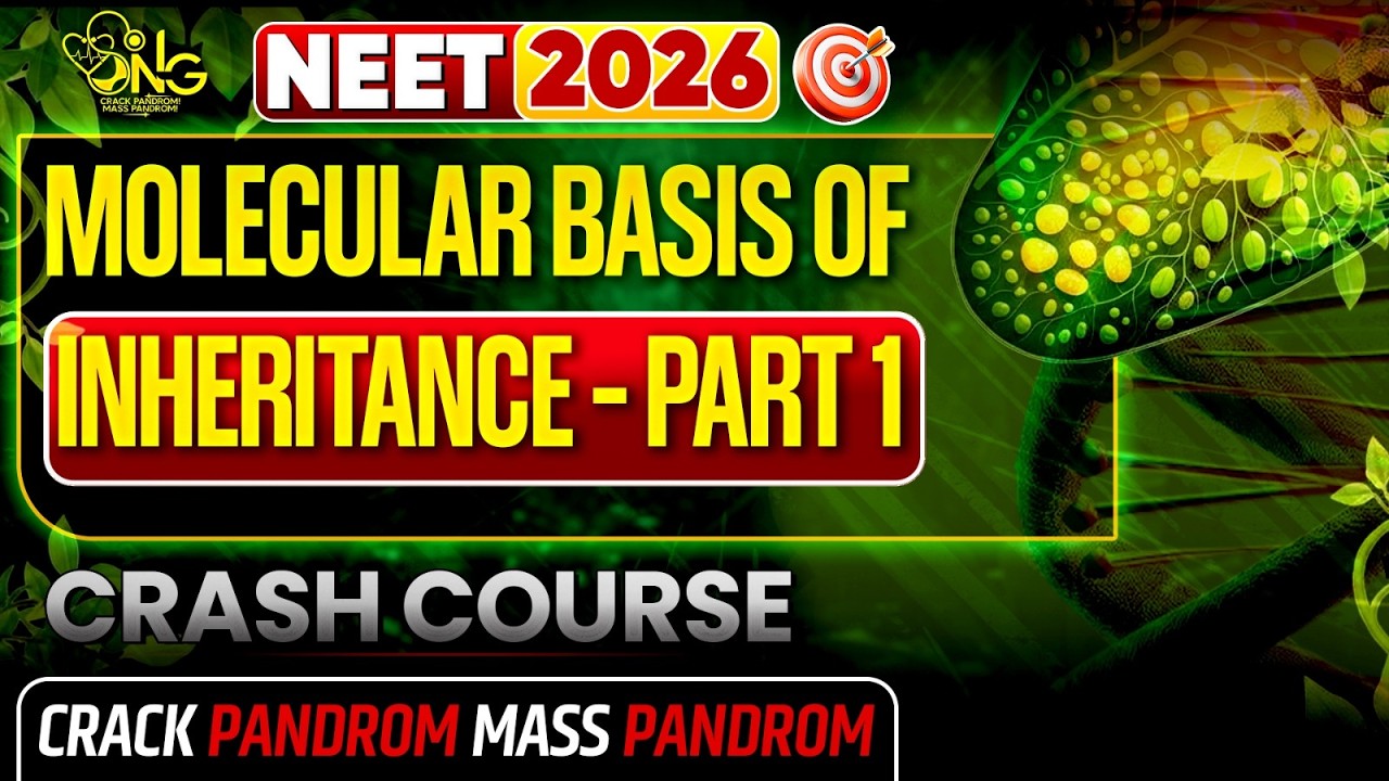 MOLECULAR BASIS OF INHERITANCE - ONE SHOT🔥💯VIDAMUYARCHI 2.0 NEET 2026💛🤟BY STANLEY MEDICO💛🤟#neet2026