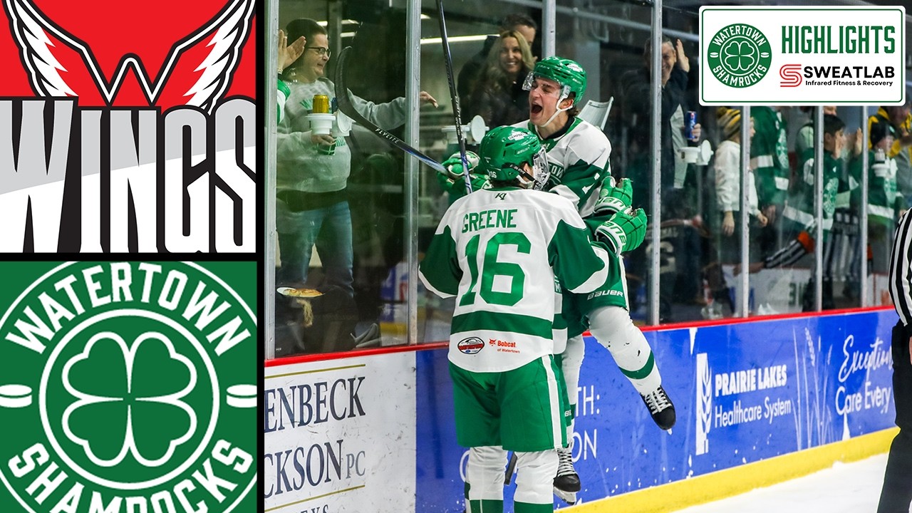 Watertown Shamrocks vs Aberdeen Wings | Game Highlights (2-13-2026) | NAHL Hockey