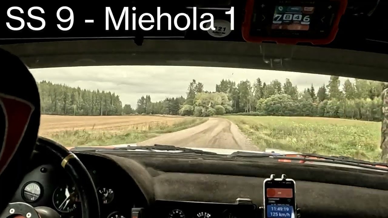 Lahti Historic Rally 2024, SS9, Toyota Celica 165 - nr121 - Sören Olsson