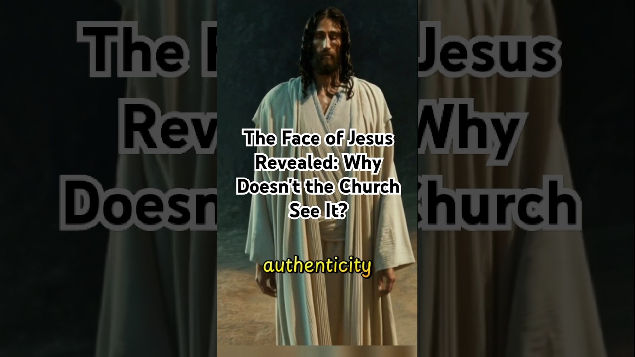 The Face of Jesus Revealed: Why Doesn't the Church See It? 
