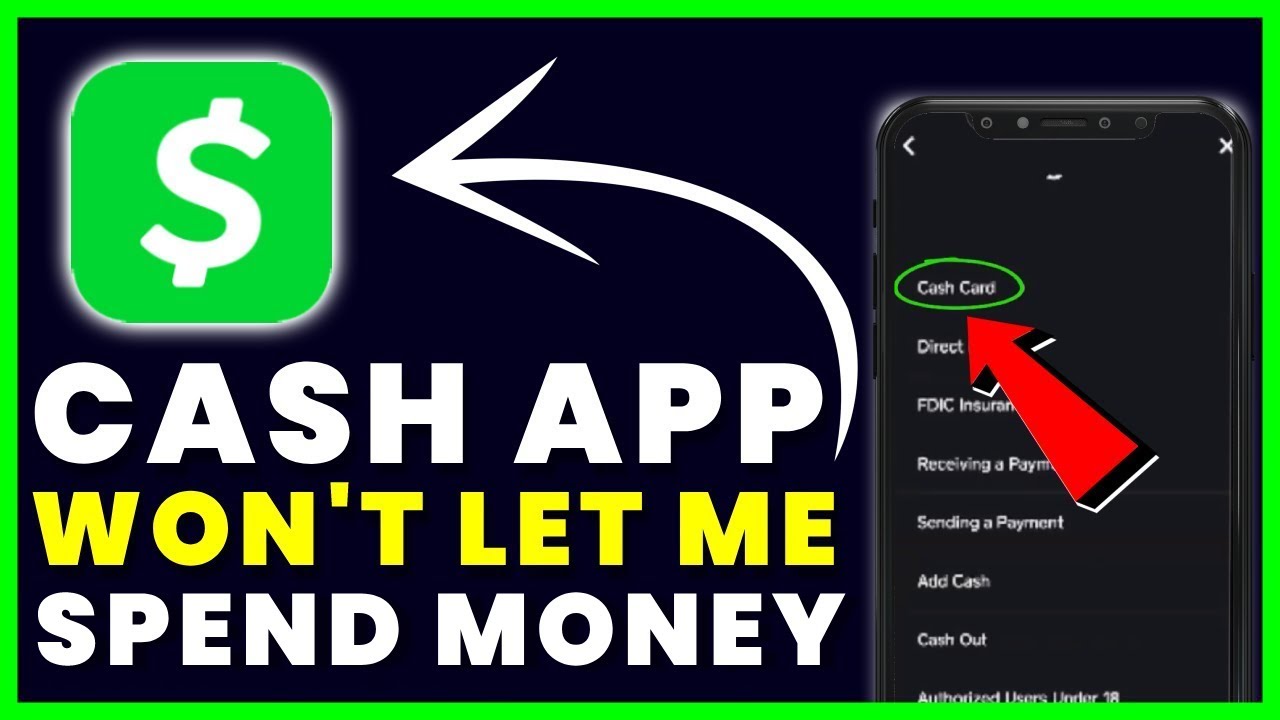 Fix Cash App Won't Let Me Spend Money | Where Can I Spend My Cash App Money (FIXED)