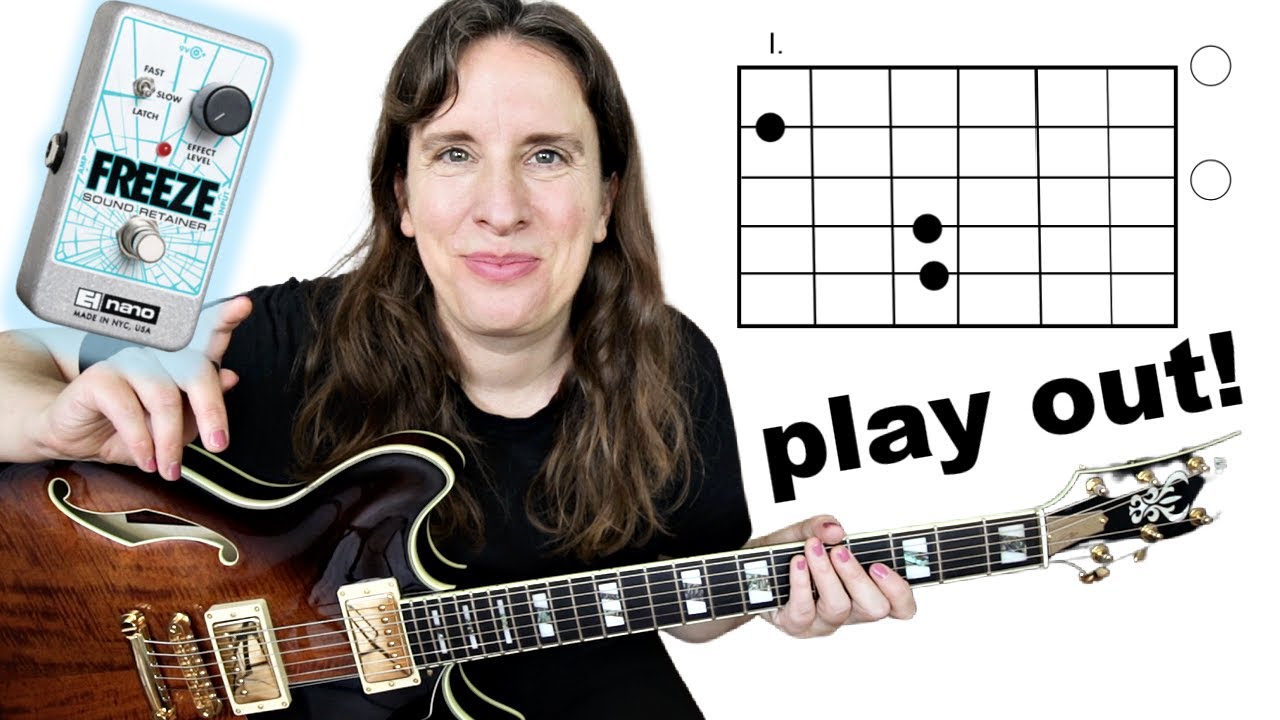 play OUT like BRAD MEHLDAU but on the guitar