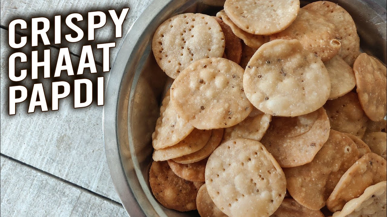 Crispy Chaat Papdi | How To Make Papdi For Chaat | Sev Puri Papdi | Street Style Papri Chaat | Varun