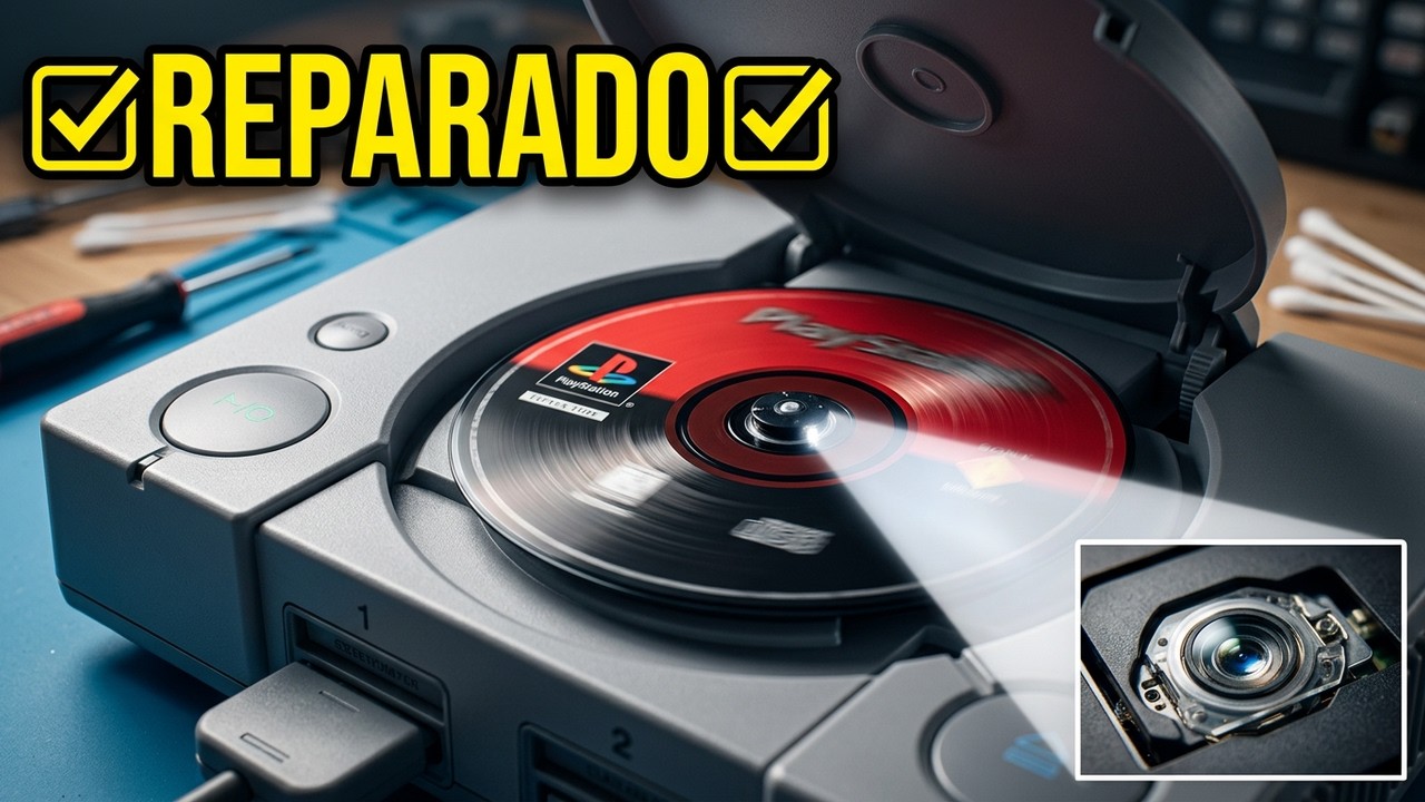 ✅REPARACION DE PS1 CUANDO NO LEE DISCO✅PS1 NO LEE DISCOS✅REPARAR BOTON DE PS1 QUE SE TRABA✅