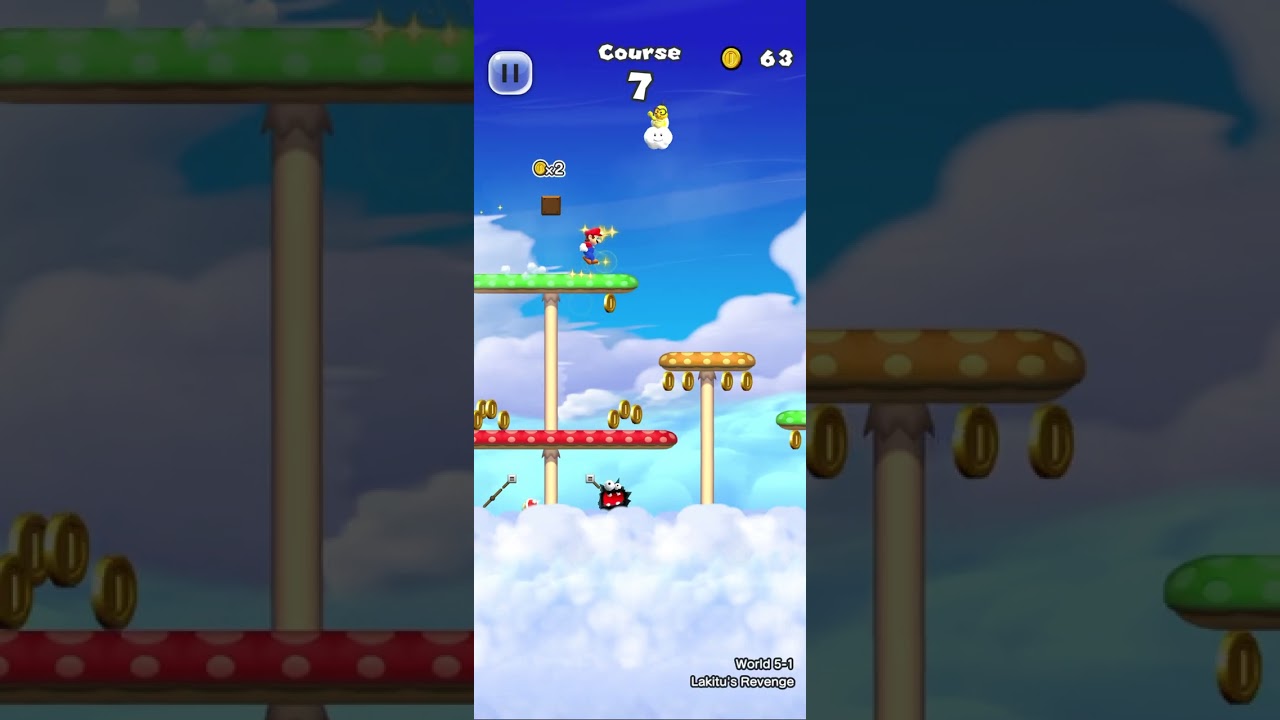 Super Mario Run- Remix 10 Gameplay 