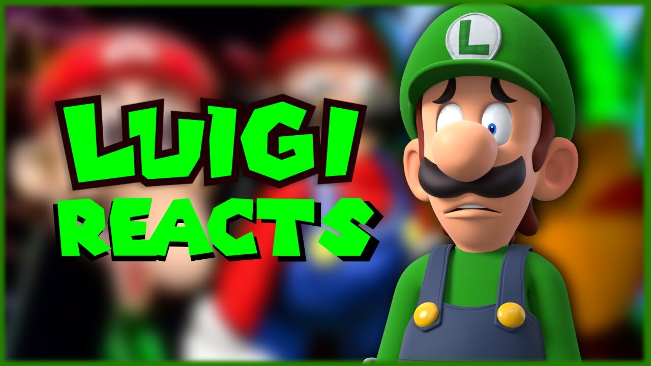 Luigi reacts to SMG4 CURSED Nintendo Commercials