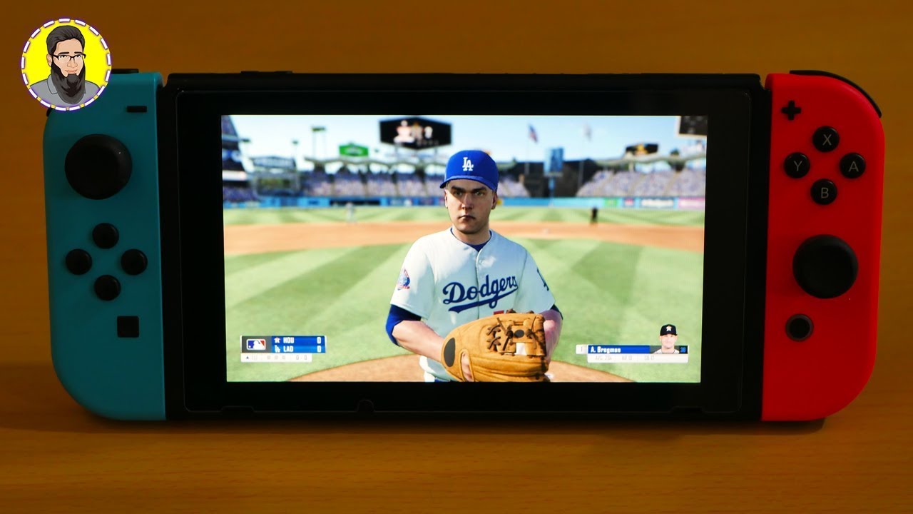 R.B.I. Baseball 18 Switch 💙[Handheld Mode]🧡 GamePlay!