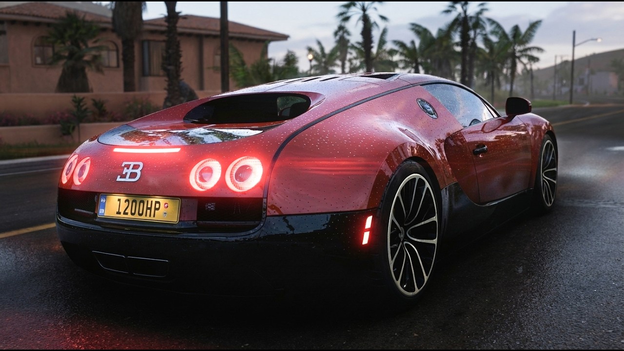 4K ULTRA REALISTIC FORZA HORIZON 5 | 2011 BUGATTI VEYRON SPORT | MAXIMUM SETTINGS RTX4070 SUPER