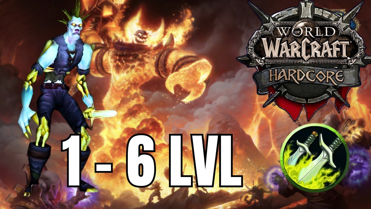 🔴WOW CLASSIC HARDCORE - Rogue Adventure / Day 1