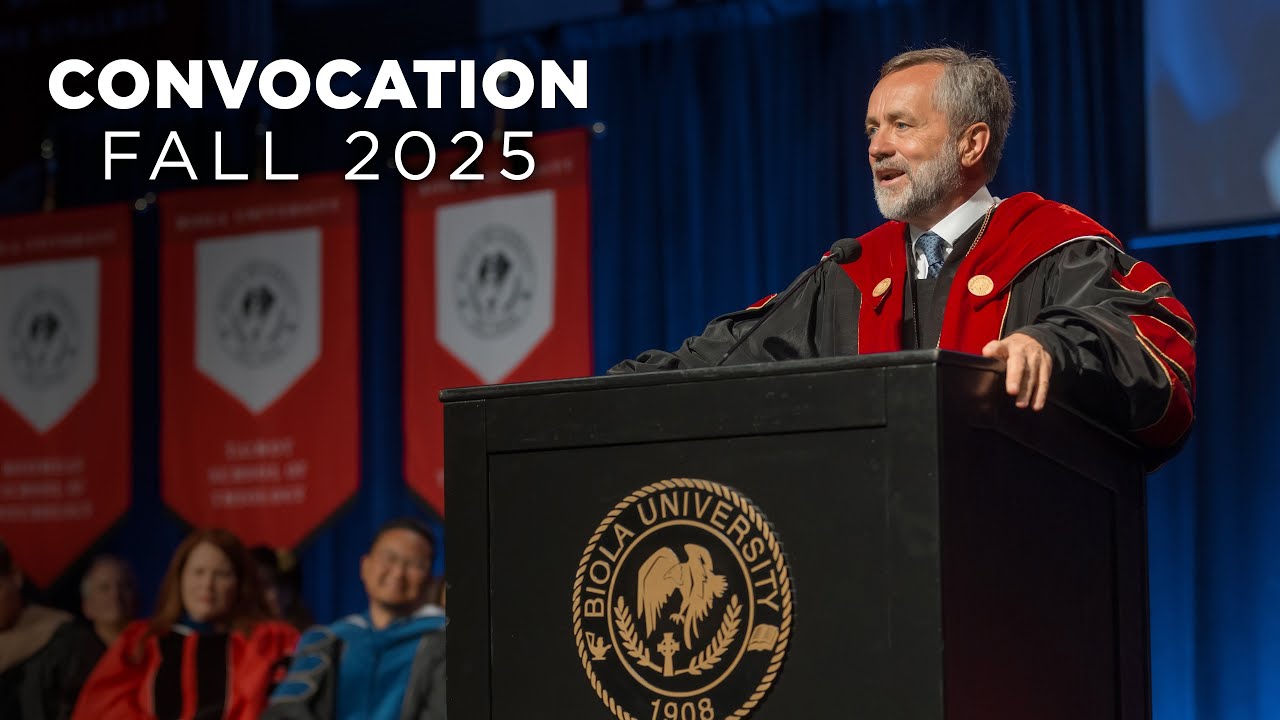 Fall 2025 Convocation Chapel