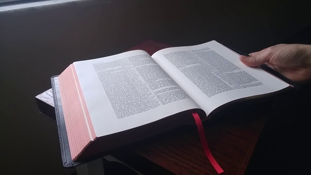 Cambridge Classics: The Wide Margin ESV in Black Goatskin