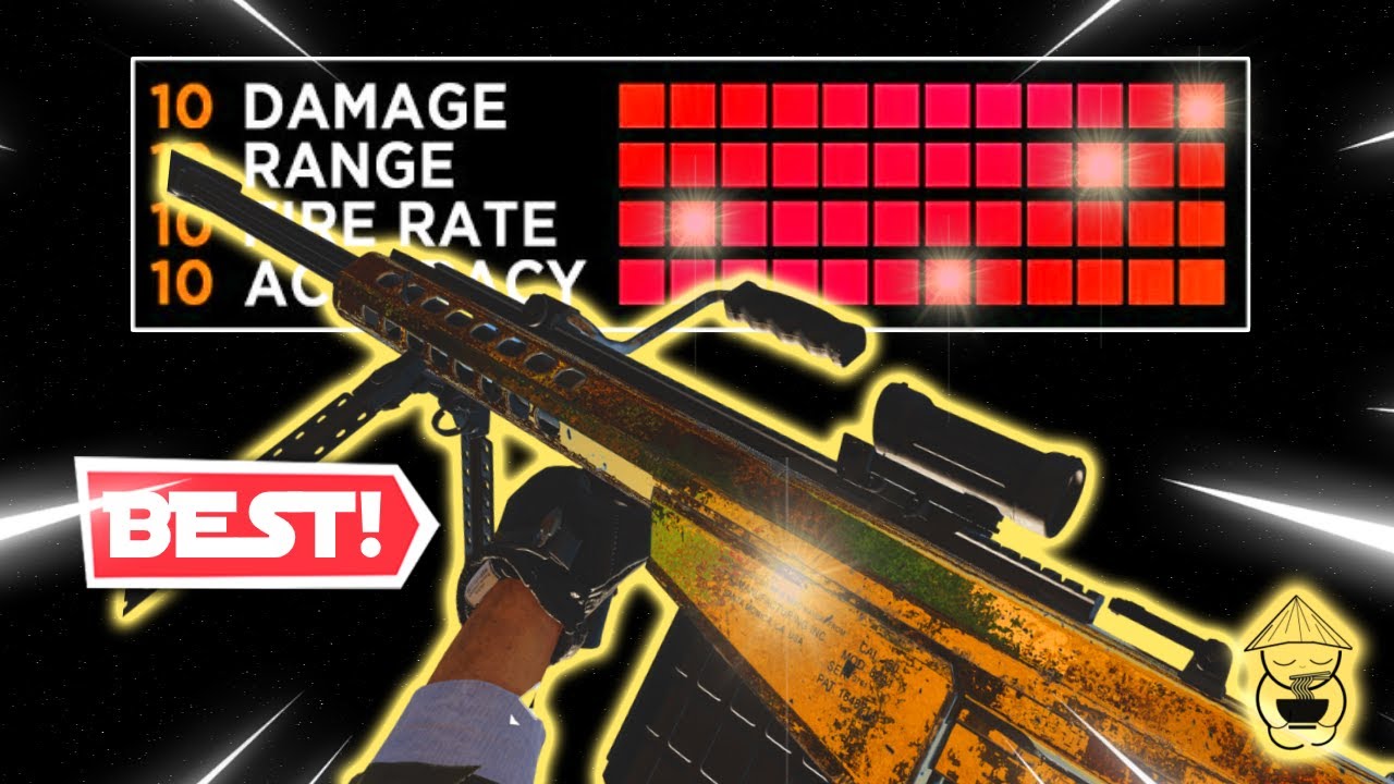 I Got The Worst Sniper In Cold War Gold! (NUKE M82 CLASS SETUP)