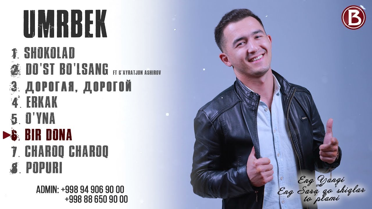 Umrbek - Eng yangi va Eng sara qo'shiqlar to'plami 2021