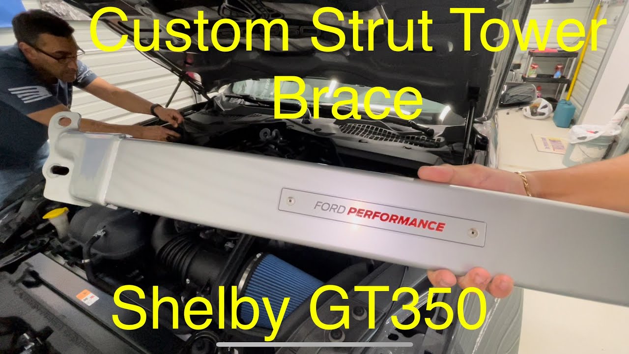 Customizing the Factory Ford Performance Strut Tower Brace on my SHELBY GT350.