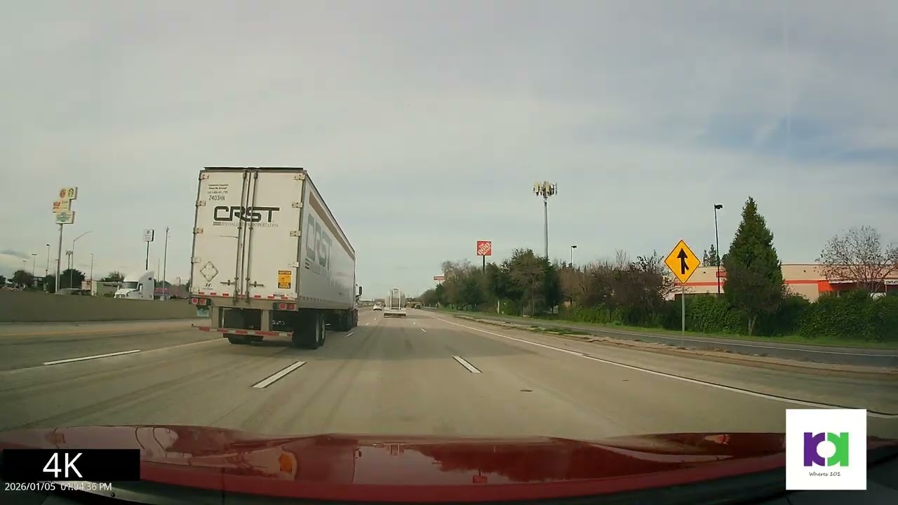 WHY DO TRUCKS DRIVE IN THE FAST LANE ?