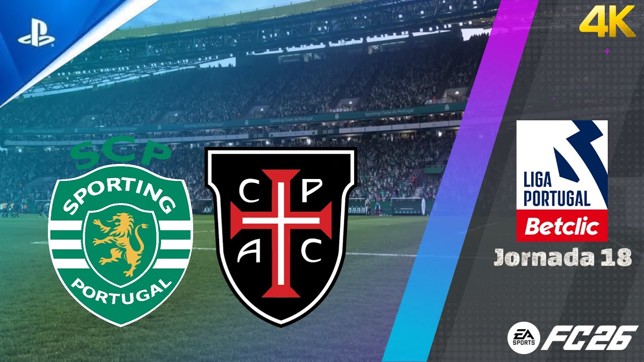 Sporting CP - Casa Pia AC | LIGA PORTUGAL 25/26 | PS5 4K