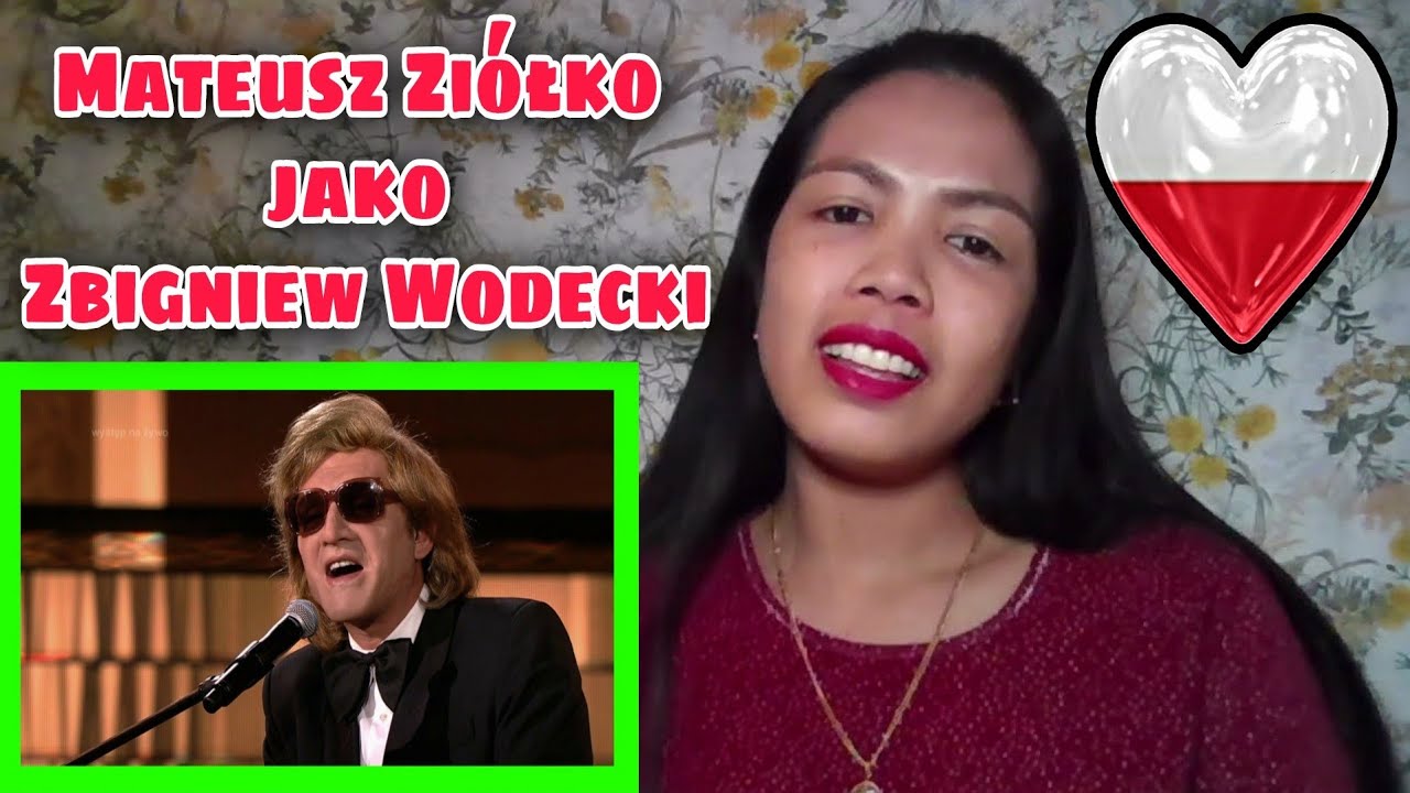Mateusz Ziółko jako Zbigniew Wodecki - Twoja Twarz Brzmi Znajomo | REACTION