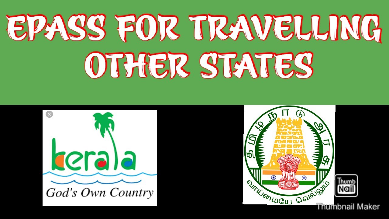 HOW TO APPLY EPASS FOR TRAVELLING OTHER STATES I KERALA I TAMIL I