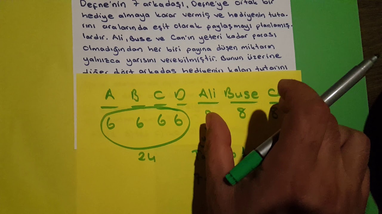 TYT YENİ NESİL PROBLEM NASIL &Ccedil;&Ouml;Z&Uuml;L&Uuml;R