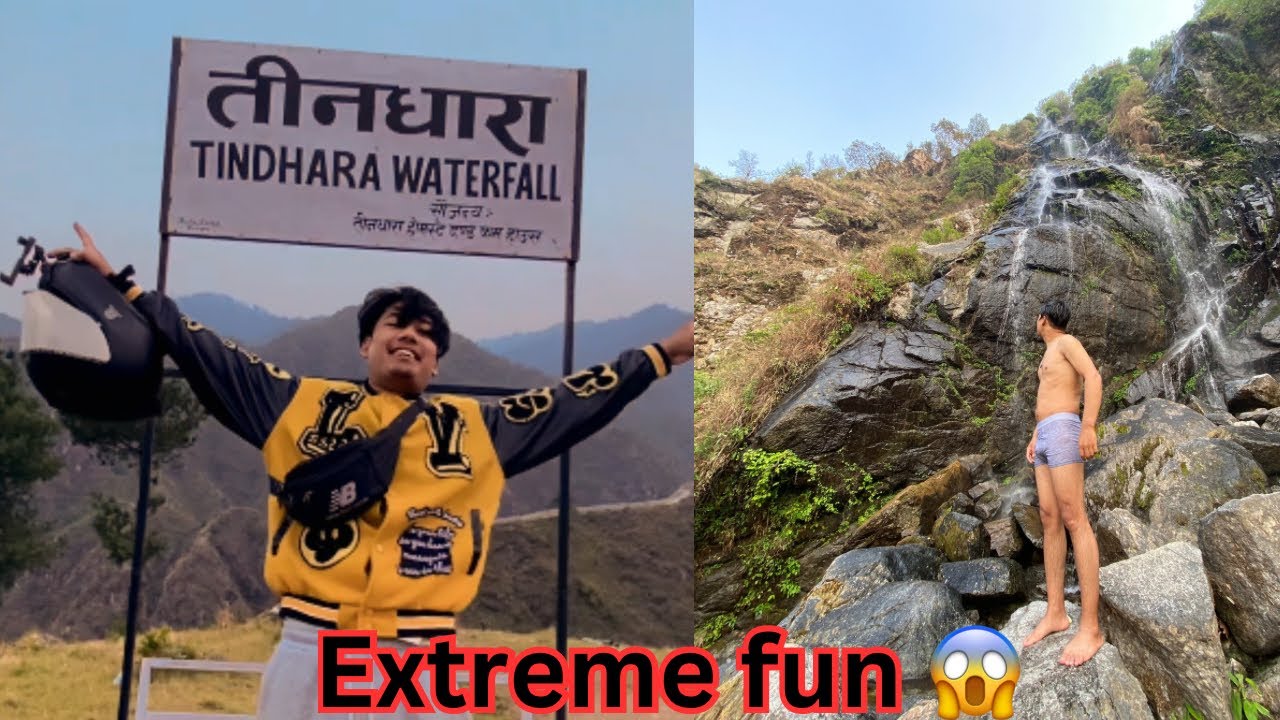 || Group Ride🏍️Tindhara Waterfall💦❤️|| Extreme Fun🤟❤️
