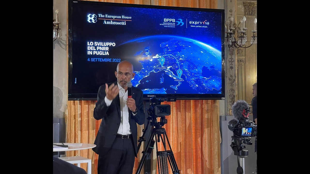 Domenico Favuzzi - Exprivia 'The House Ambrosetti', Bari 2022