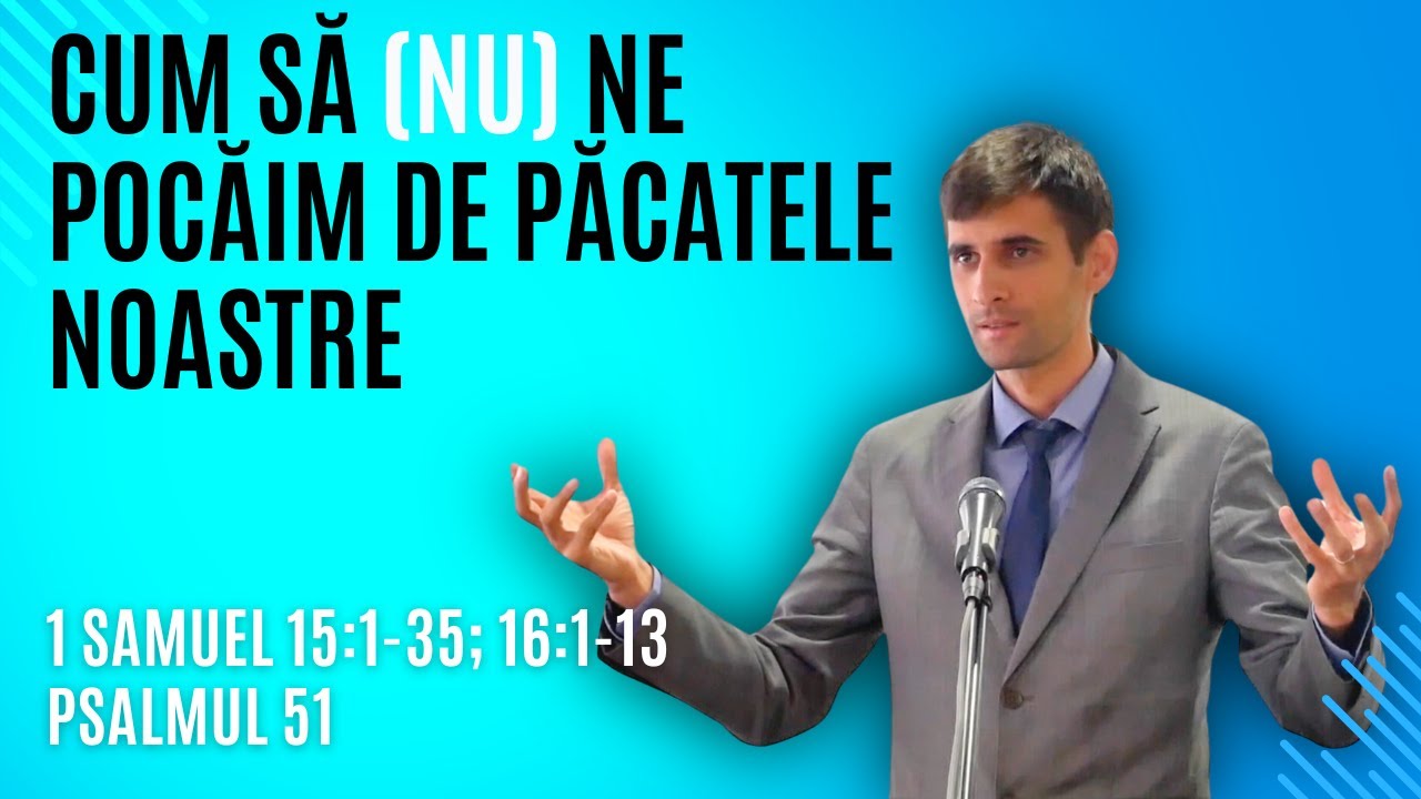 Zaharia Lapugean | Cum să (nu) ne pocăim de păcatele noastre