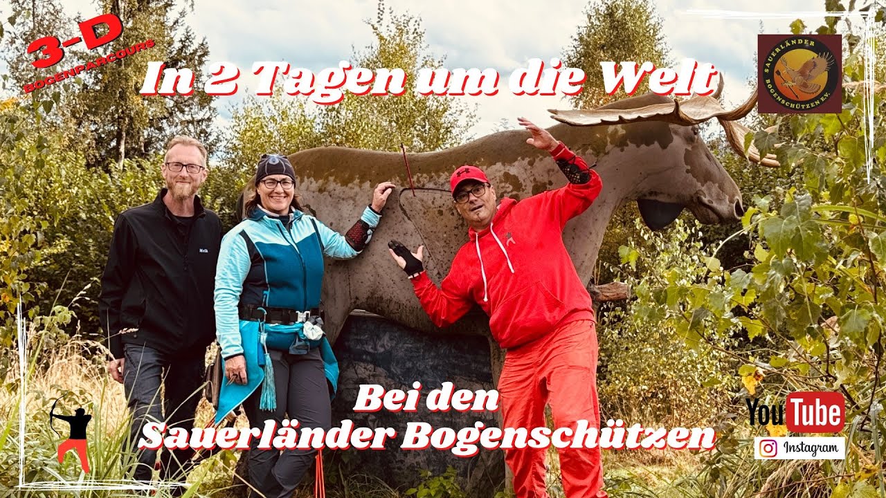 4 auf einen Streich! Die Sauerländer Bogenschützen
