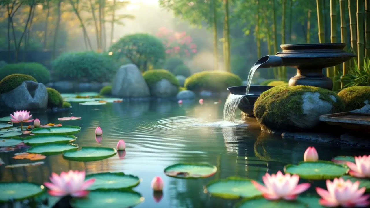 Peaceful Sleep and Meditation Music 🌿 Gentle Water Sounds to Reduce Anxiety and Support Focus