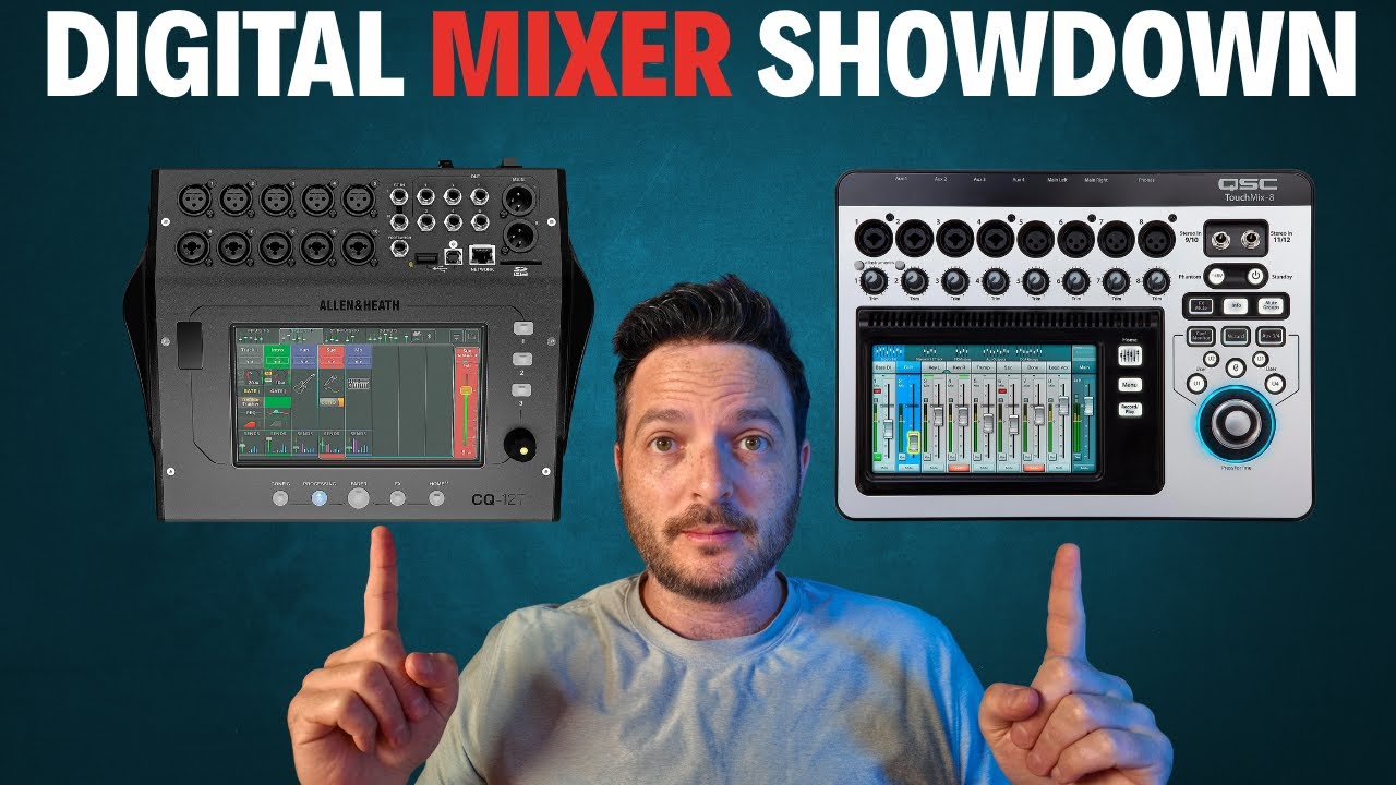 Allen & Heath CQ12 vs QSC Touchmix 8