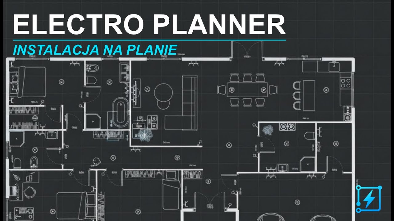 Instalacja na planie - Tworzenie rzutów i projektowanie instalacji elektrycznej