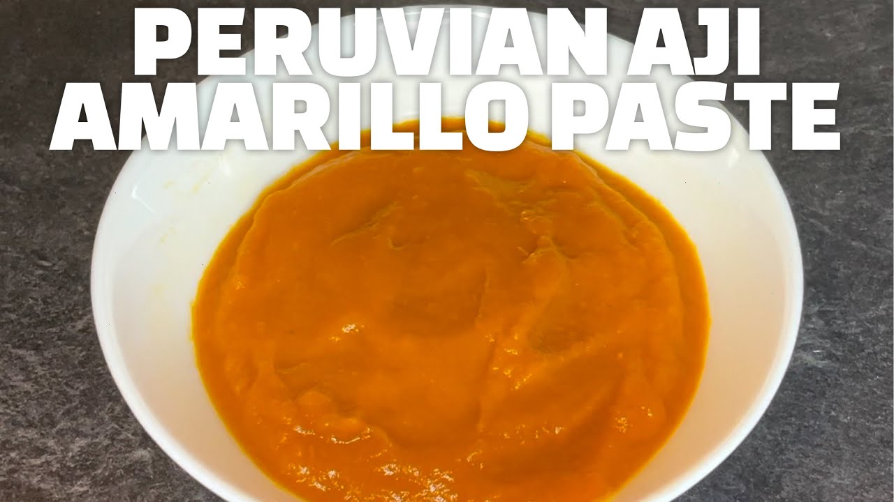 Peruvian Aj&iacute; Amarillo Paste - Non spicy (Pasta de Aj&iacute; Amarillo)