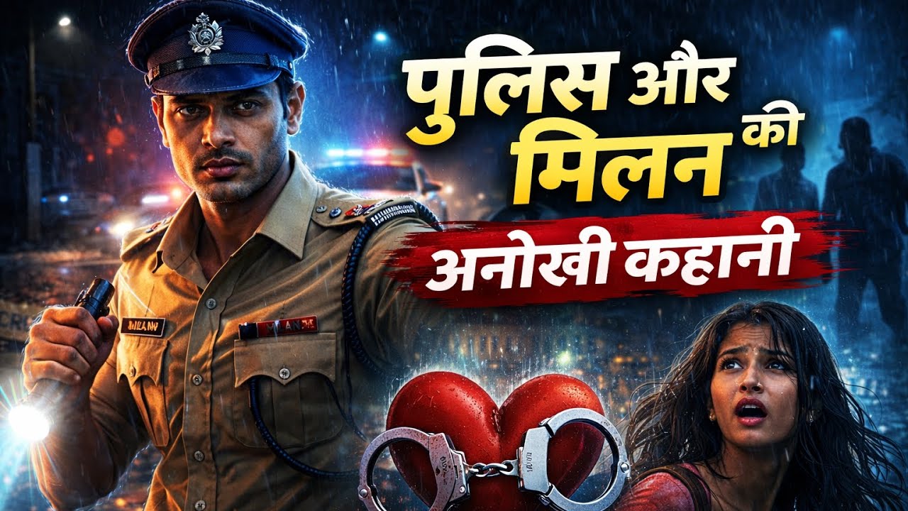 पुलिस और मिलन की अनोखी कहानी 😱 | Police Saved Girl Emotional Story | Short Film
