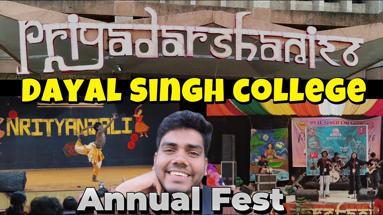 Dayal Singh college me Fest 🥳