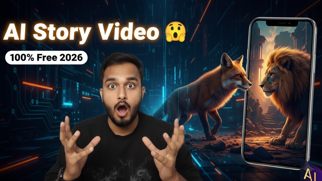 AI Story Video in 5 Minutes | Without Experience Amazing Story Videos Banaye