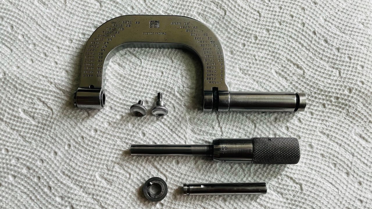 Brown & Sharp Micrometer( cleanup ).